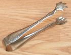 Unbranded Vintage Silver Tone Inch Sugar Ice Tongs With Claw