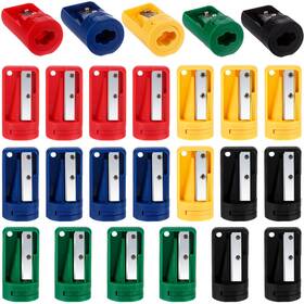 Xcz53263 Uoeo 20 Pack Carpenter Pencil Sharpener Compact Manual Multicolor