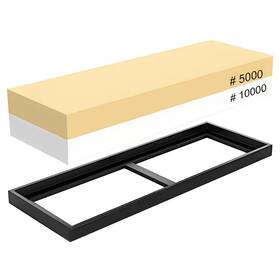 Vecu 750076271148 Whetstone 5000/10000 Grit Sharpening Stone 2 Side Polishing Kit Professional