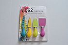 Vibe 2 Kussi Cheese Knives Colored Metal Modern Fun 000009996427