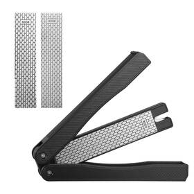 Vickay 759532943445 Diamond Sharpening Stone Folding Knife Sharpener Garden Tools #400