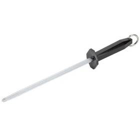 7.8991.2 Victorinox 10 Inch Regular Cut Knife Sharpening Steel Black Plastic Handle