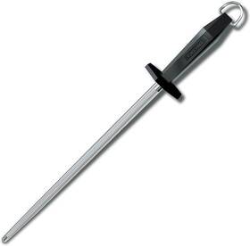 7.8991.8 Victorinox 14 Inch Regular Cut Knife Sharpening Steel Black Plastic Handle