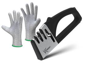 Vigorcraft 196852588374 Knife Sharpener - Four-stage Grinding System For Different Knives And Sciss