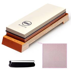 Vigorcraft 580706960199 Japanese Whetstone Knife Sharpener - Dual-sided 1000/6000 Grit