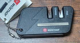 2898 W Sthof Wusthof Keychain Picnic Sharpener Black