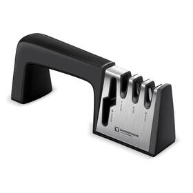 Wagensteiger 809552935790 4-slot Knife And Scissors Sharpener Ergonomic Design With Stainless Steel Pp