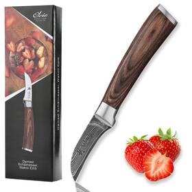 Vg10 Wakoli Schä Lmesser Edib Peeling Knife 6.9-inch Damascus Kitchen Core Pakkaw Vg10 Wakoli Schä Lmesser Edib Peeling Knife 6.9-inch Damascus Kitchen Core Pakkaw