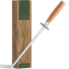 Waldwerk 260737069114 Premium Honing Rod - Steel Made Of Hardened With Elegant Wooden