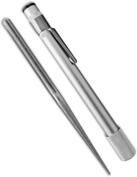 Wamery 313055634619 Serrated Knife Sharpener With Retractable Diamond Sharpening Rod. Repairs