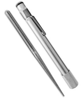 Wamery 850799007175 Serrated Knife Sharpener With Retractable Diamond Sharpening Rod. Repairs Re