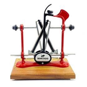 Warthog Sharpeners 009803877073 V-sharp Elite Knife With Deluxe Wooden Base 325 Grit Diam