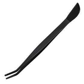 Wazakura 589743094997 Bonsai Curved Tip Tweezer With Spatula Made In Japan 8.6in 220mm St