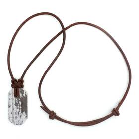 Wazoo 851776008086 Viking Whetstone Pendant Knife Sharpener Necklace Arkansas Novaculite On
