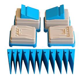 Wedgek 869436000370 11 -23 And 24 -43 Combined X-large Angle Guides For Sharpening On Stone M