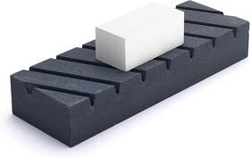 Weimy 445020662624 Flattening Stone Set Two Sharpening Stones Flattener Grit 180 Black And 320 Whit
