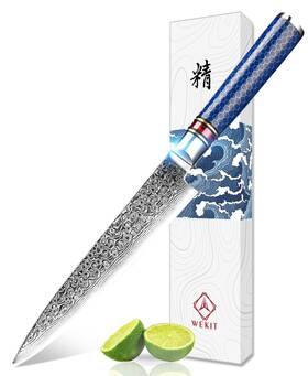 Wekit 792119805767 6 Inch Paring Knife Kitchen Utility Damascus Knives Japanese Chef