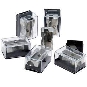 Jygd-8064 Wekoil Metal Pencil Sharpeners Aluminum Alloy Handheld Single Hole Manual Sharpener