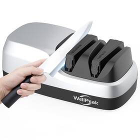 Wellpeak 850067137054 2-stage Electric Knife Sharpener For 20-degree Knifes Diamond Abrasive Sharp