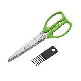 Westmark 11752280 Germany Stainless Steel 5-blade Herb Scissors With Clean Inch .. Fast Ship