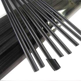 354355 Weststone 100pcs Plastic Black 7 Inch Twist Ties - Double Wire Heavy Duty For Garden