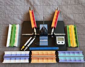 We120pr2 Wicked Edge Pro Pack 2 Knife Sharpening System Aluminum Base