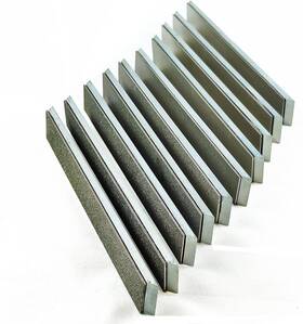 Lvd-10jin Wiliaili 10pcs Diamond Knife Sharpening Stones Sets With Aluminum Blank White