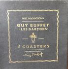 Williams Sonoma Guy Buffet Les Garcons Coasters