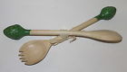 Williams Sonoma Wooden Artichoke Salad Servers New Available