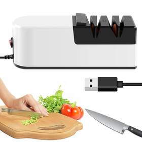 200042139 Willstar 3-speed Electric Cutter Sharpener - Multifunctional Scissor And Blade