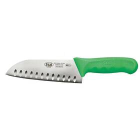Kwp-70g Winco 842169103327 7 Inch Stal High Carbon Steel Santoku Knife With Polypropylene Handle P