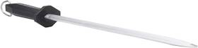 Winco Usa 711181835298 Premium Oval Sharpening Steel 14-inch