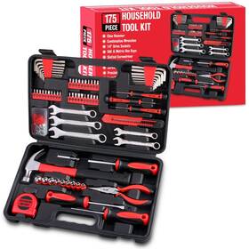 Ftk175r Winner 175-piece Multi-purpose Automotive And Household Tool Kit Inch .. Fast Ship