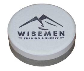 Wisemen Trading 788490112563 Dual Grit Sharpening Puck Axes Machetes And Other Tools
