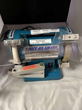 Wolff 304624200380 Twice As Sharp Standard Model Scissor Sharpener System Lightly Used 110v