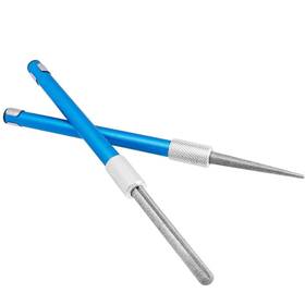 Wolf-gyo650 Wolfride 2pcs Serrated Knife Sharpener Retractable Diamond Sharpening Rod Mu