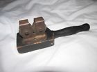 Pre-1930 Wood Vintage Rollers Duty Heavy Sharpener Knife 10 Black Unbranded
