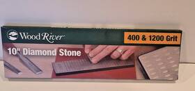 163082 Woodriver Brand New 400 And 1200 Grit 10 Inch Diamond Stone By