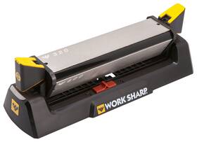 Work Sharp 092733237990 Wsbchbss Angle Guided Benchstone Knife Sharpener With Tri-brasive &