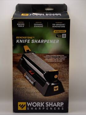 Work Sharp 183128078615 Sharpeners Benchstone Knife Sharpener Model Wsbchbss