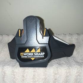 312222 Work Sharp Combo Knife Sharpener Electric Black Plastic Works Great