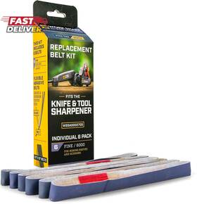 Wssa000270 Work Sharp 313096016023 Knife And Tool Sharpener 6000 Grit Fine Replacement Belt Kit