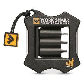 Work Sharp 662949040068 New Micro Manual Knife Sharpener With Tool Fine Grit Ceramic Rods