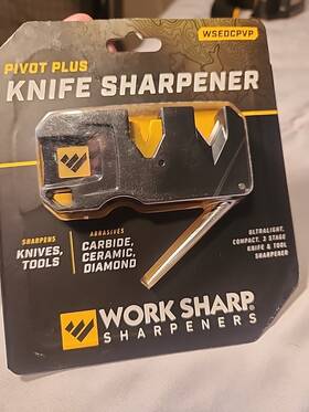 Work Sharp 662949040136 Pivot Plus Knife And Tools Sharpener Wsedcpvp Ultralight Compact