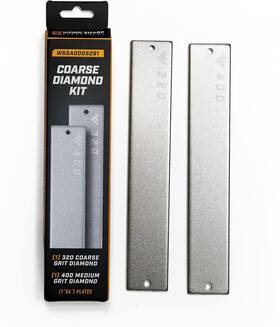 Work Sharp 662949041560 Professional Precision Adjust 320 And 400 Grit Coarse Diamond Silver