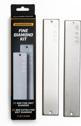 Work Sharp 662949041584 Professional Precision Adjust 600 And 800 Grit Fine Diamond Silver