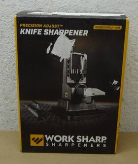 Work Sharp 662949041737 Precision Adjust Knife Sharpener With Tri-brasive And Pivot-response