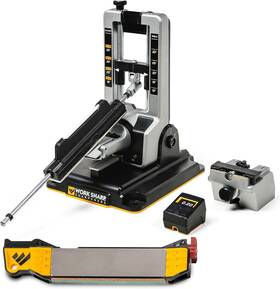 Work Sharp 662949042642 Professional Precision Adjust Elite Set Knife Sharpener Value Combo B