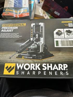 Work Sharp 726084716100 Professional Precision Adjust Knife Sharpener Tool Slightly Used