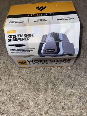 Cpe2 Work Sharp Electric Knife Sharpener Kitchen Scissors Black